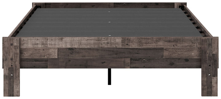 Neilsville - Full Platform Bed - Multi Gray