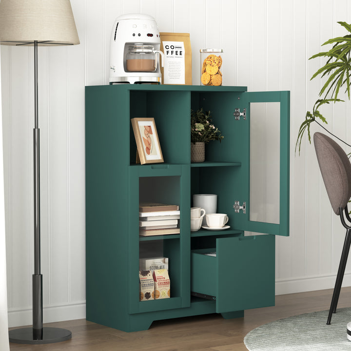 modern-cabinet-with-glass-doors-and-drawer