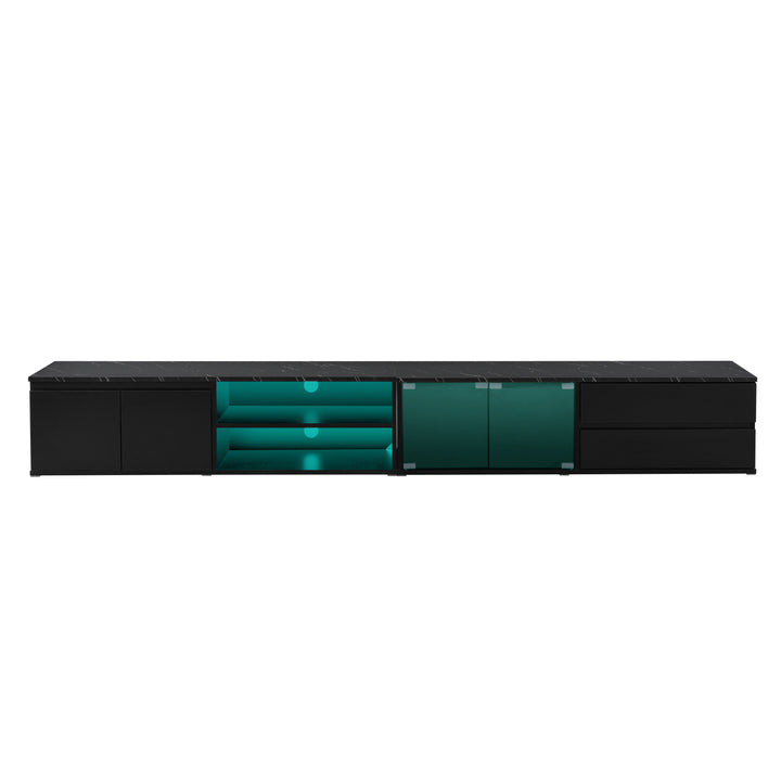 modern-app-controlled-led-faux-marble-tabletop-with-tempered-glass-doors-tv-stand-for-tvs-up-to-105-black