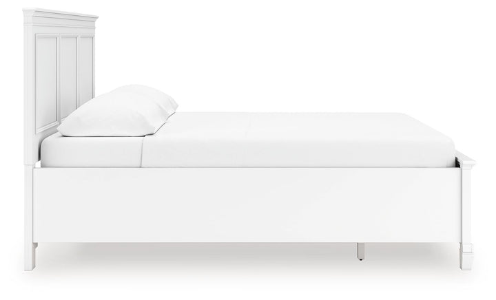 Fortman - California King Panel Storage Bed - White by Ashley Furniture product image