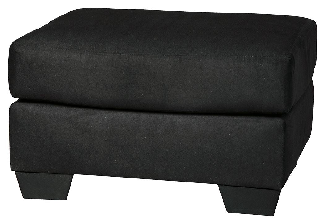Darcy - Ottoman - Black