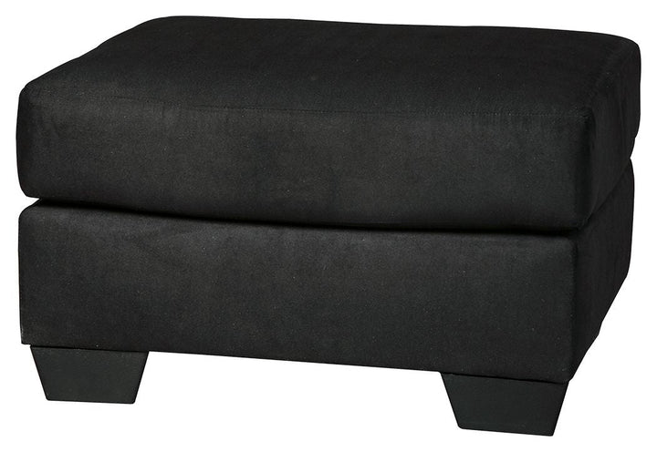 Darcy - Ottoman - Black