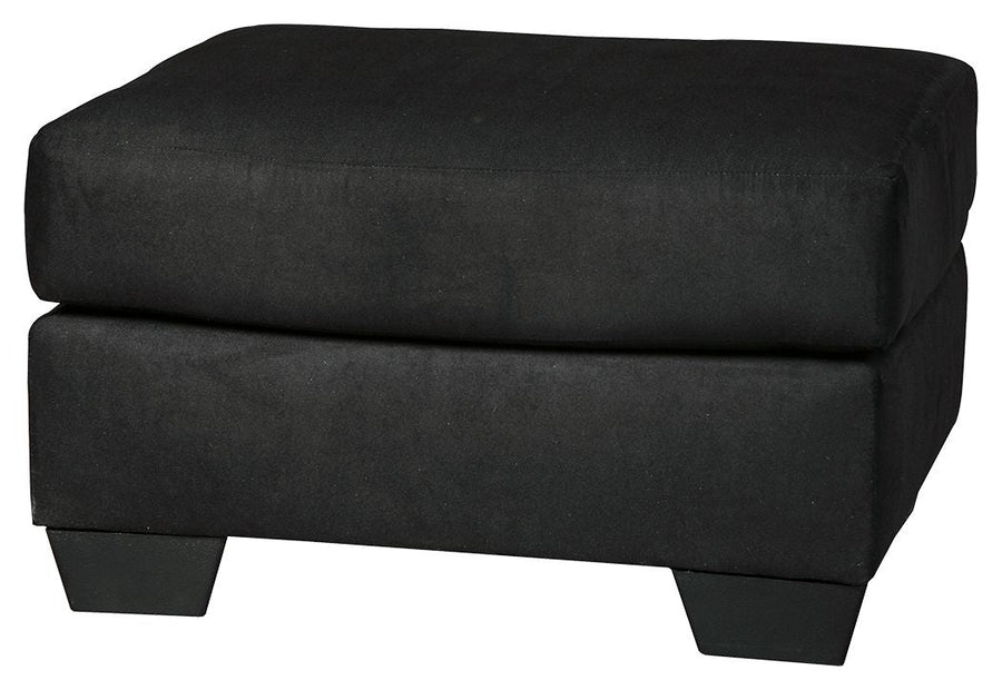 Darcy - Ottoman - Black