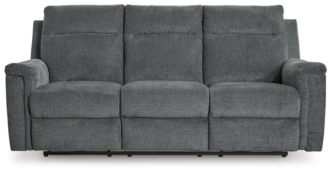 Barnsana - Power Reclining Sofa - Gravel