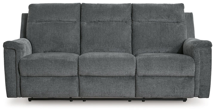 Barnsana - Power Reclining Sofa - Gravel