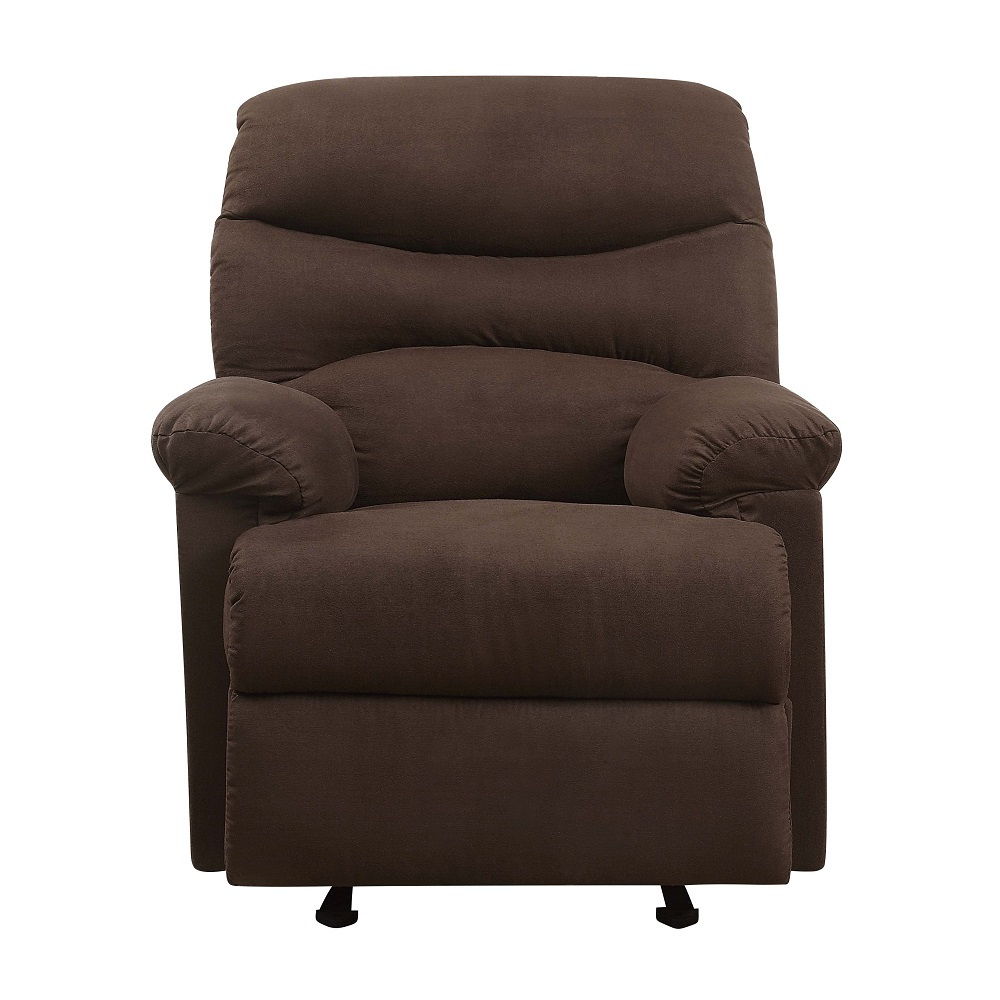 Arcadia - Motion Recliner - Chocolate Microfiber