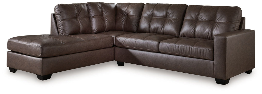 Barlin Mills - 2-Piece Sectional With Laf Corner Chaise - Umber by Ashley Furniture product image