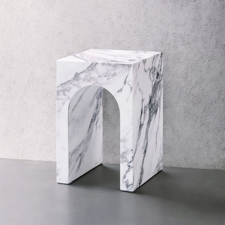 Fritzy - End Table - Engineered Stone