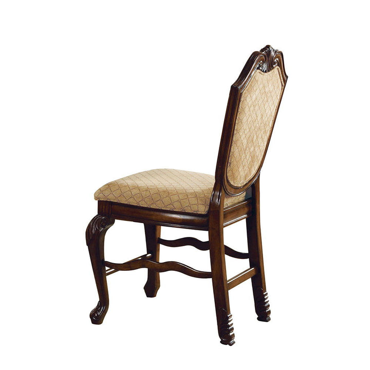 Chateau De Ville - Fabric Counter Height Chair Set of 2) - Espresso