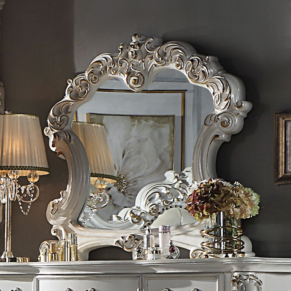 ACME Furniture Vendome Mirror Antique Pearl