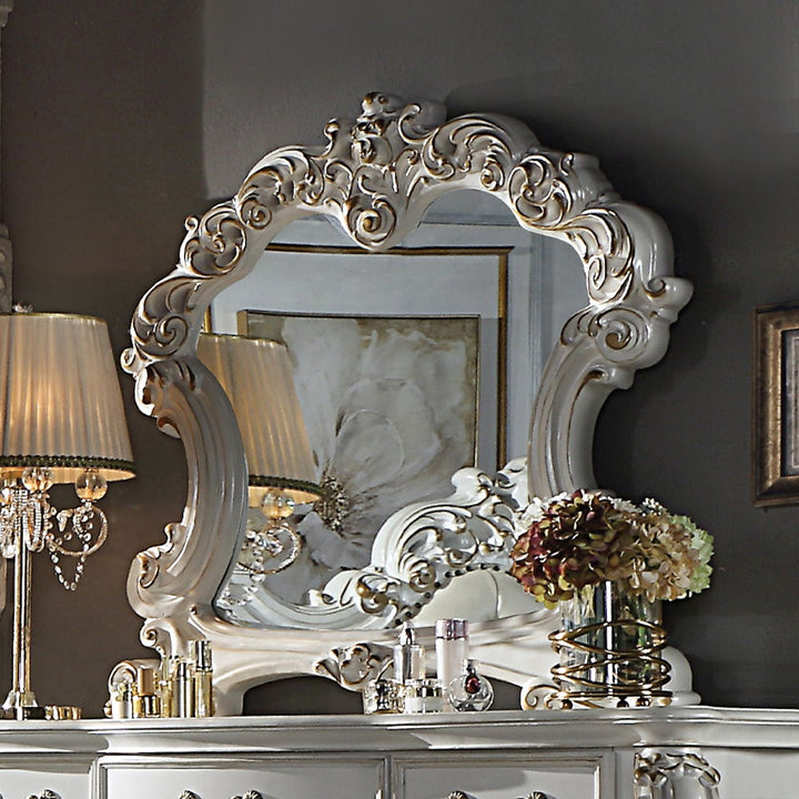 ACME Furniture Vendome Mirror Antique Pearl
