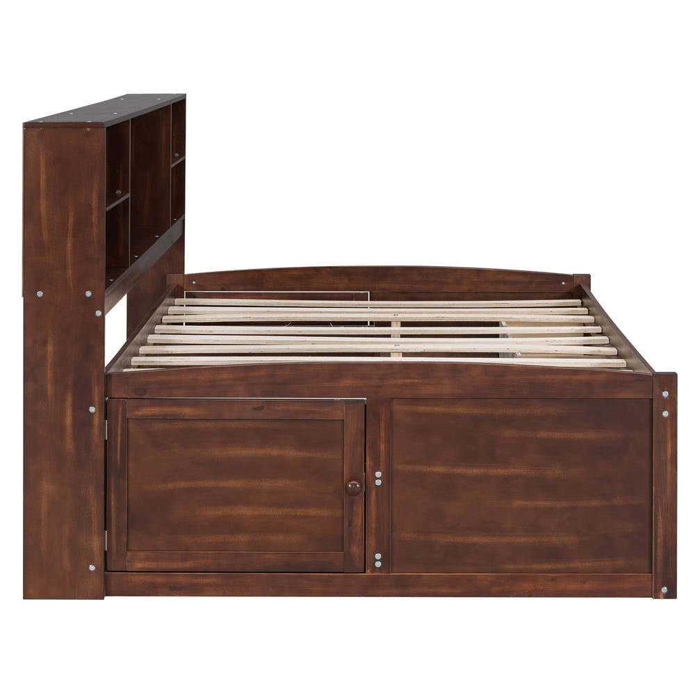 wooden-captain-bed-with-built-in-storage-shelves-4-drawers-and-2-cabinets-antique-brown-full-size
