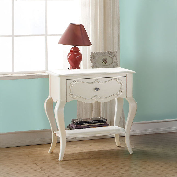 Edalene - Nightstand - Pearl White