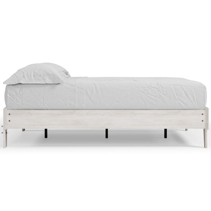 Shawburn - Full Platform Bed - Whitewash