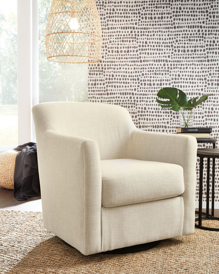 Bradney - Swivel Accent Chair - Beige