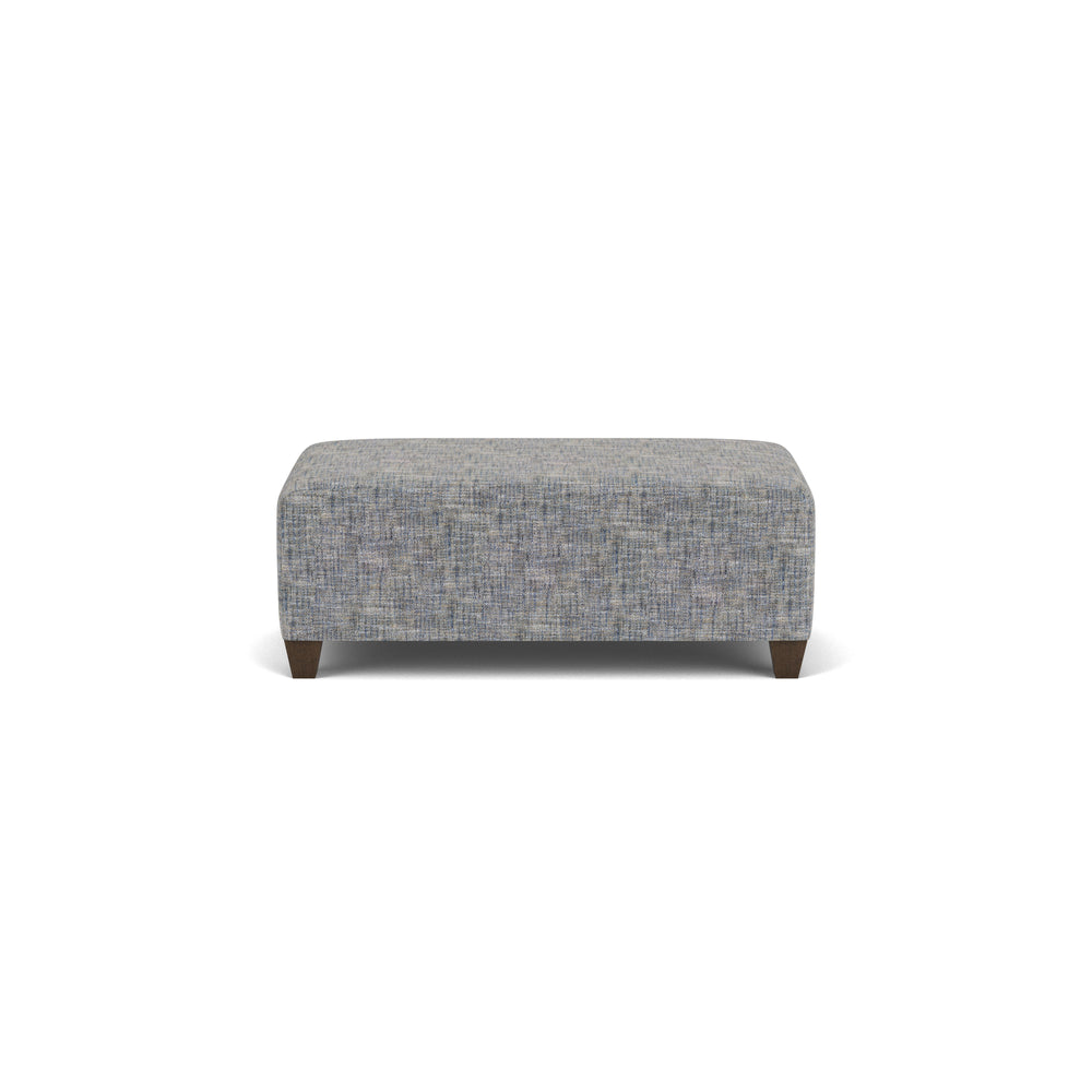 Cascade Fabric Rectangular Cocktail Ottoman