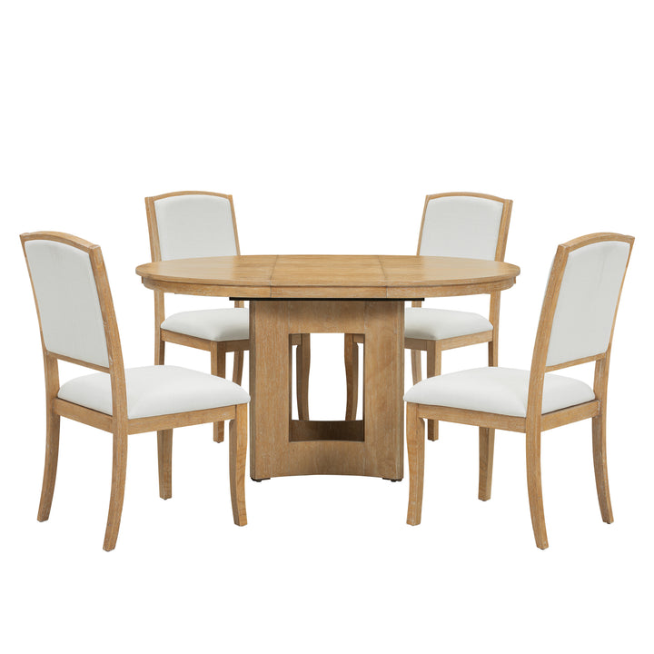 farmhouse-extendable-round-dining-table-set-for-5-with-upholstered-chairs-and-removable-leaf-natural-beige