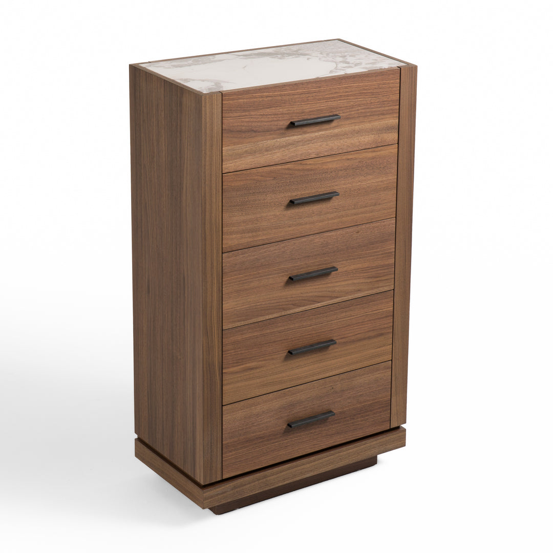Bailey- Modern Walnut Chest