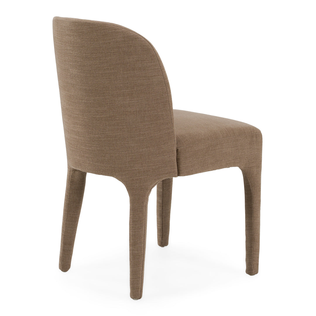 Bannon - Modern Tan Fabric Dining Chair (Set of 2)