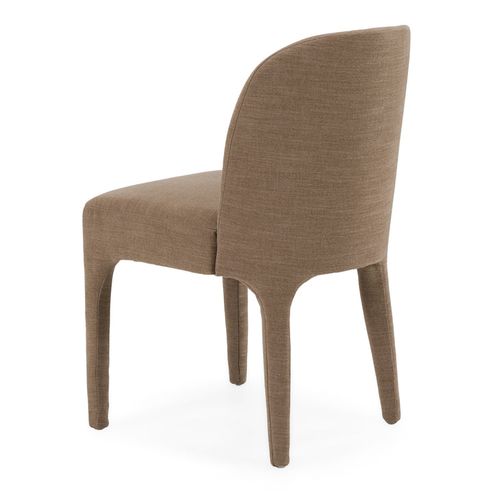 Bannon - Modern Tan Fabric Dining Chair (Set of 2)