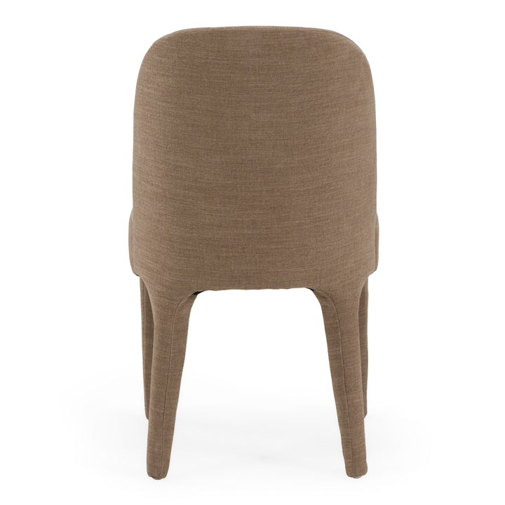 Bannon - Modern Tan Fabric Dining Chair (Set of 2)