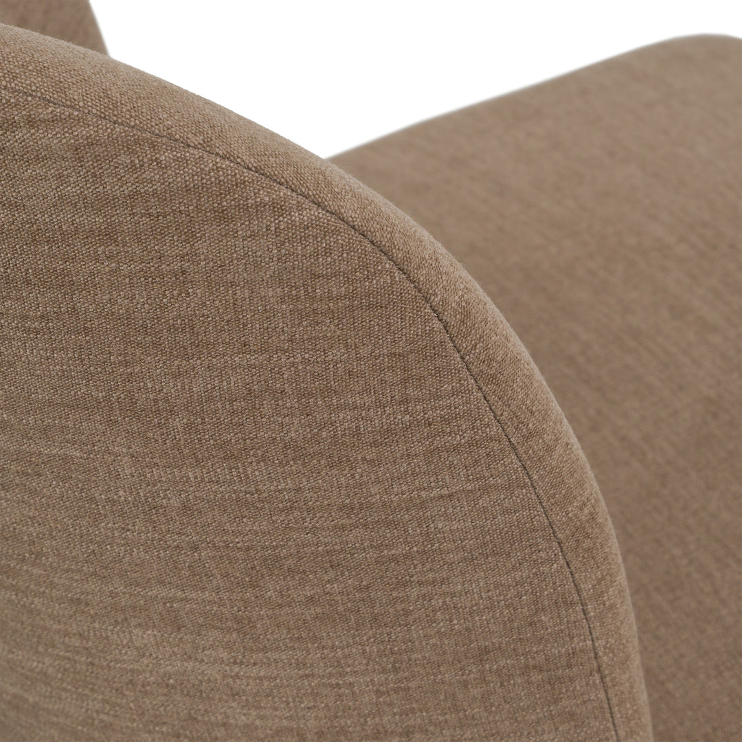 Bannon - Modern Tan Fabric Dining Chair (Set of 2)