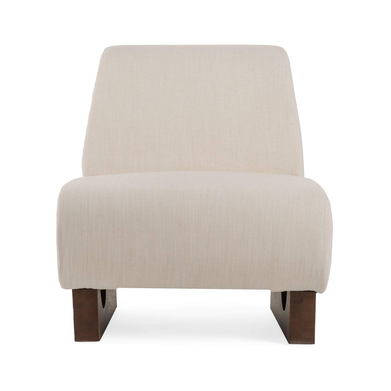 Barbara Modern Off White Accent Chair