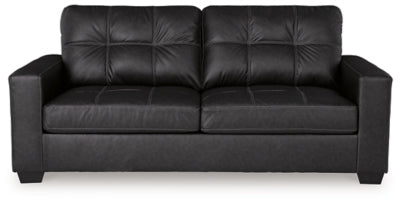 Barlin Mills Sofa - Black Stationary Sofa modern furniture Contempo Furniture