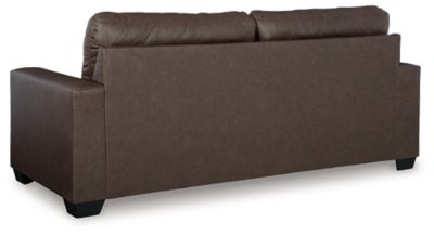 Barlin Mills Sofa - Dark Brown Stationary Sofa modern furniture Contempo Furniture