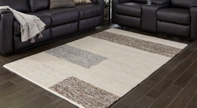 Barus 5' x 7' Rug - Beige Area Rug modern furniture Contempo Furniture