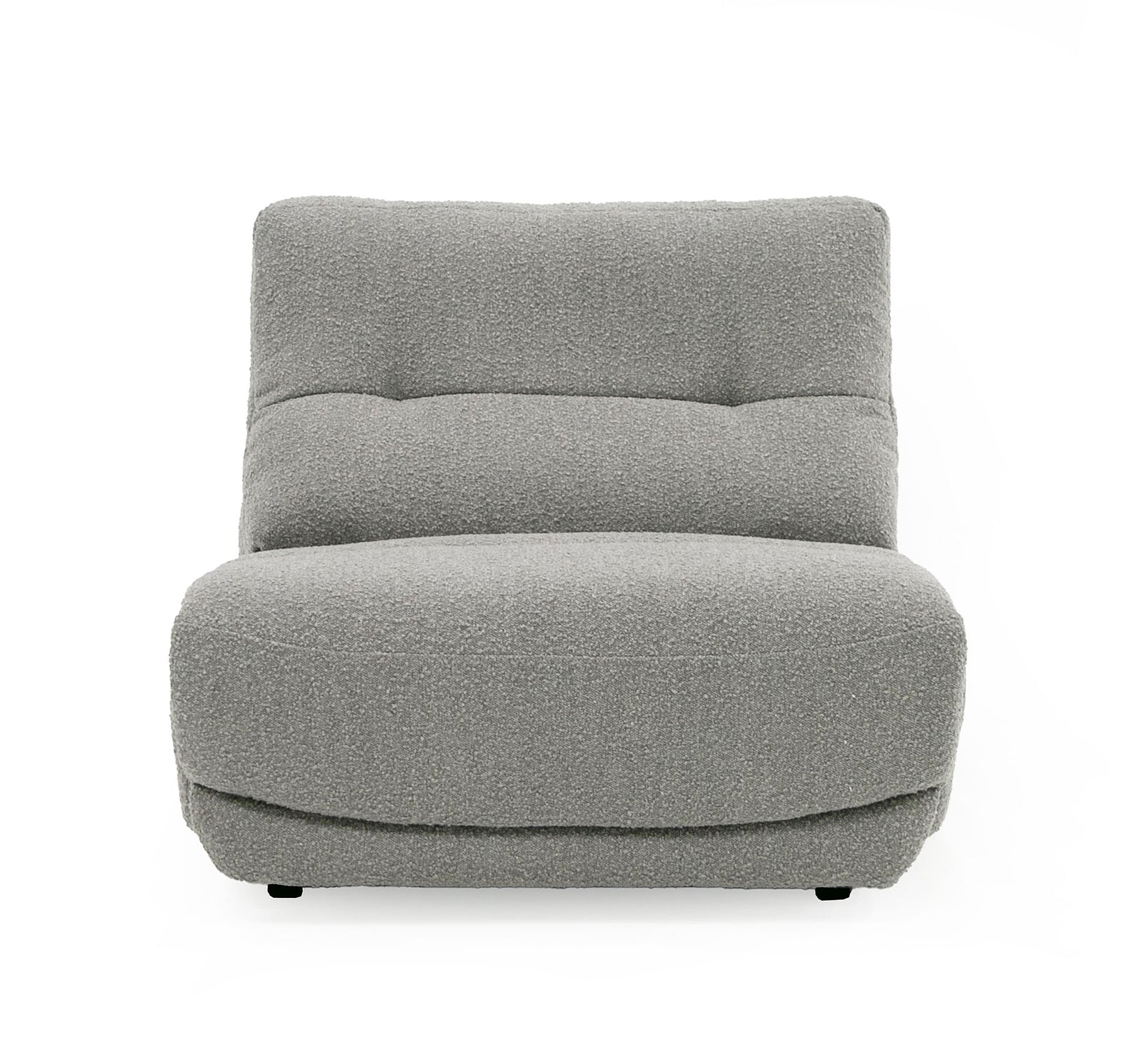 Basil - Modern Grey Fabric Large Electric Recliner Chair