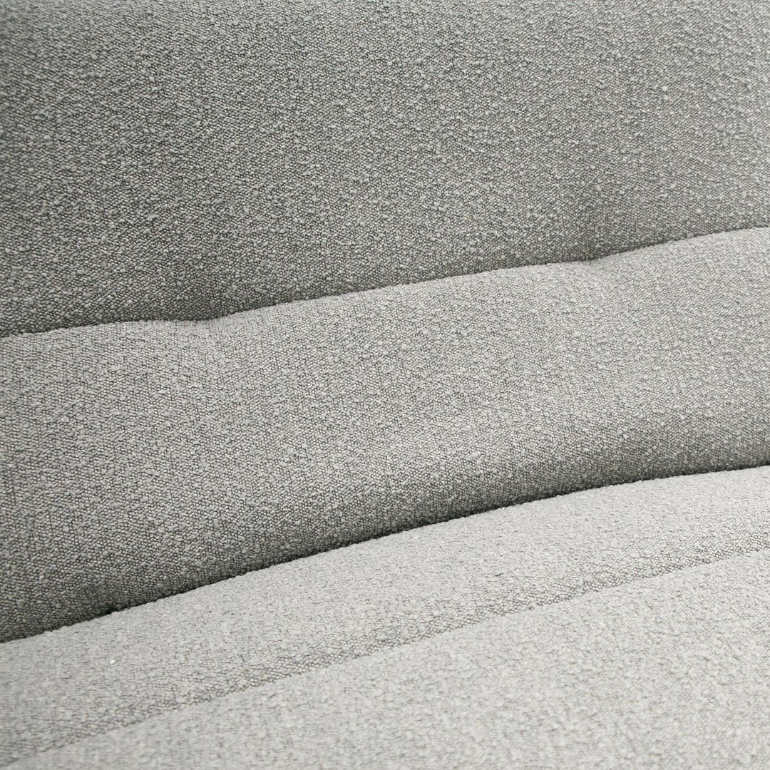 Basil  Modern Grey Fabric Small Electric Recliner Chair