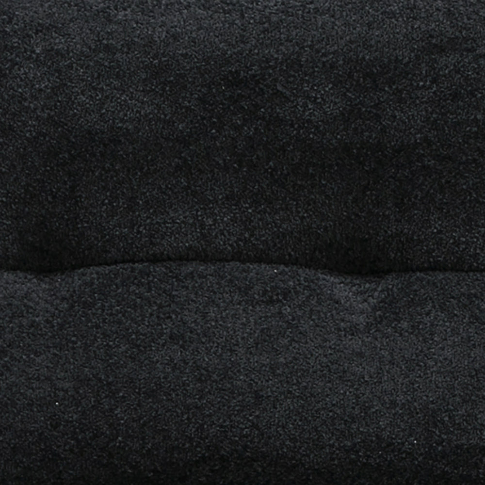 Basil - Modern Dark Grey Fabric Small Electric Recliner Chair - View 10