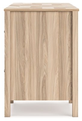 Battelle 60" Home Office Desk - Light Brown Writing Desk modern furniture Contempo Furniture