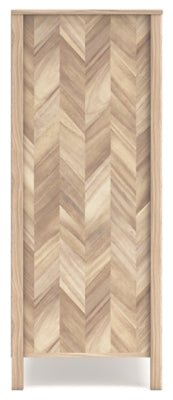 Battelle Chest of Drawers - Light Brown Accent Chest modern furniture Contempo Furniture