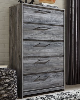 Baystorm Chest of Drawers - Gray Accent Chest modern furniture Contempo Furniture