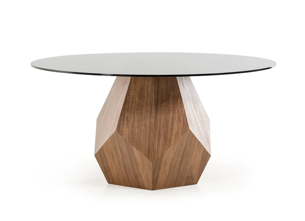 Rackham Mid-Century Walnut Round Dining Table - View 4