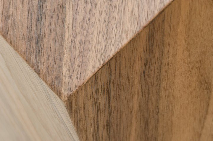 Rackham Mid-Century Walnut Round Dining Table