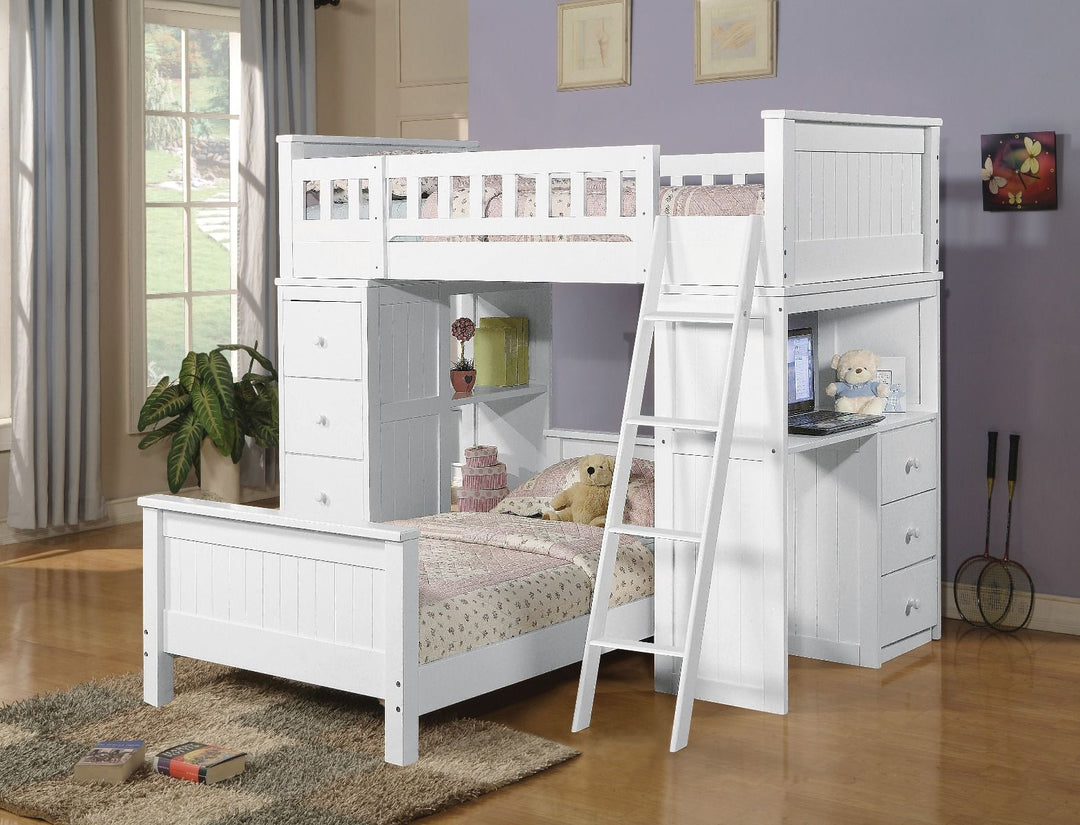 ACME Furniture Willoughby Twin Loft Bed White