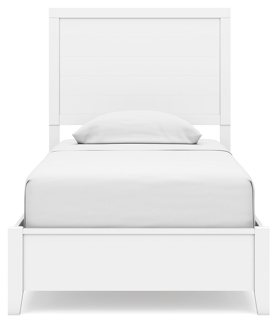 Binterglen - Twin Panel Bed - White by Ashley Furniture product image