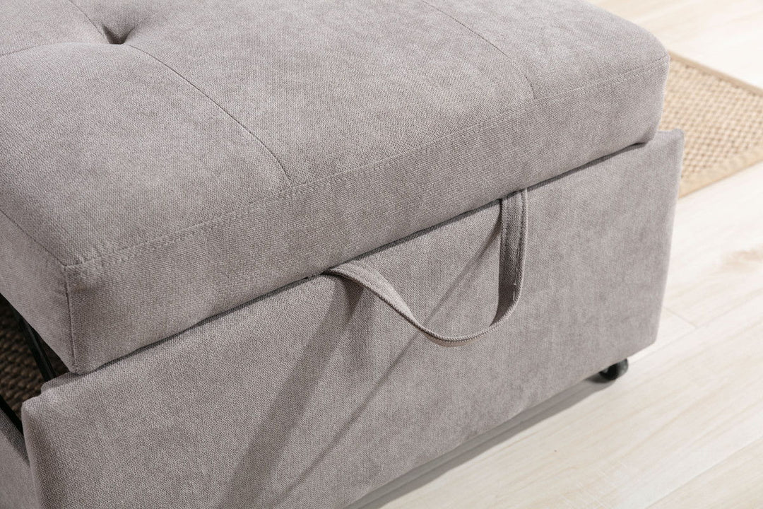 Hannah - Convertible Armchair - Gray