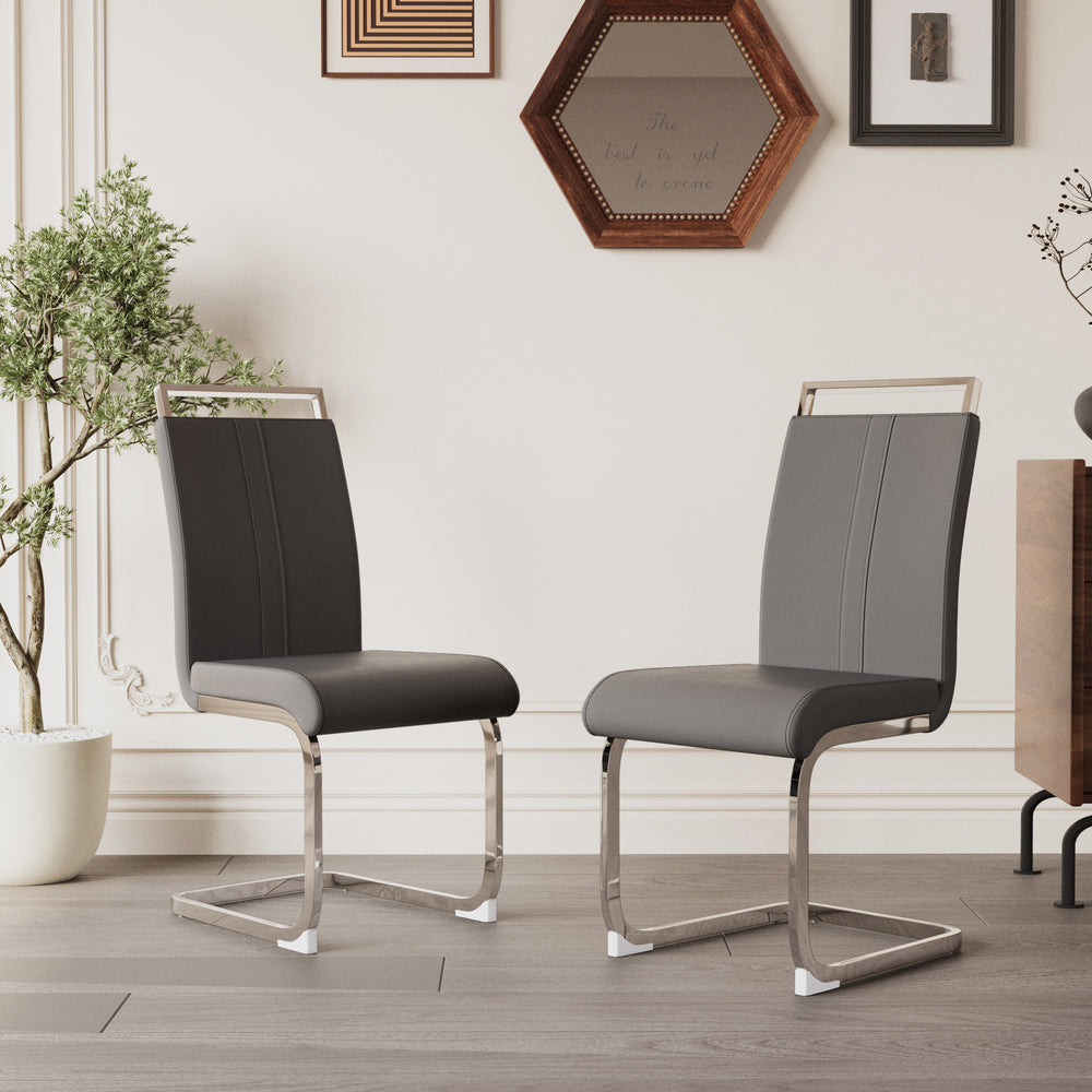 modern-grey-faux-leather-dining-chair-with-sturdy-metal-legs