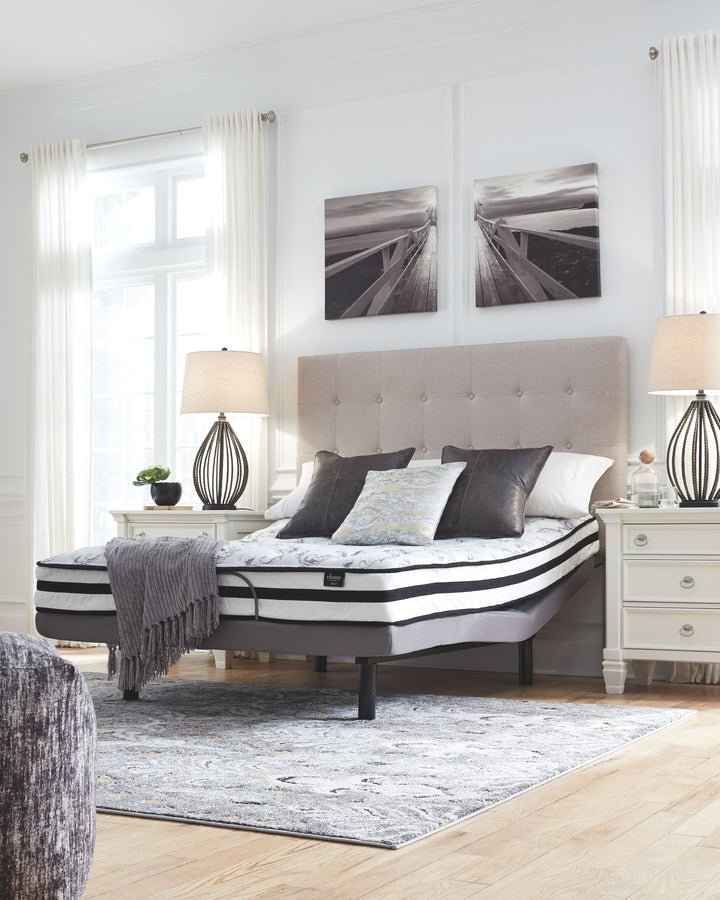 8 Inch Chime Innerspring - 8" Firm King Mattress - White