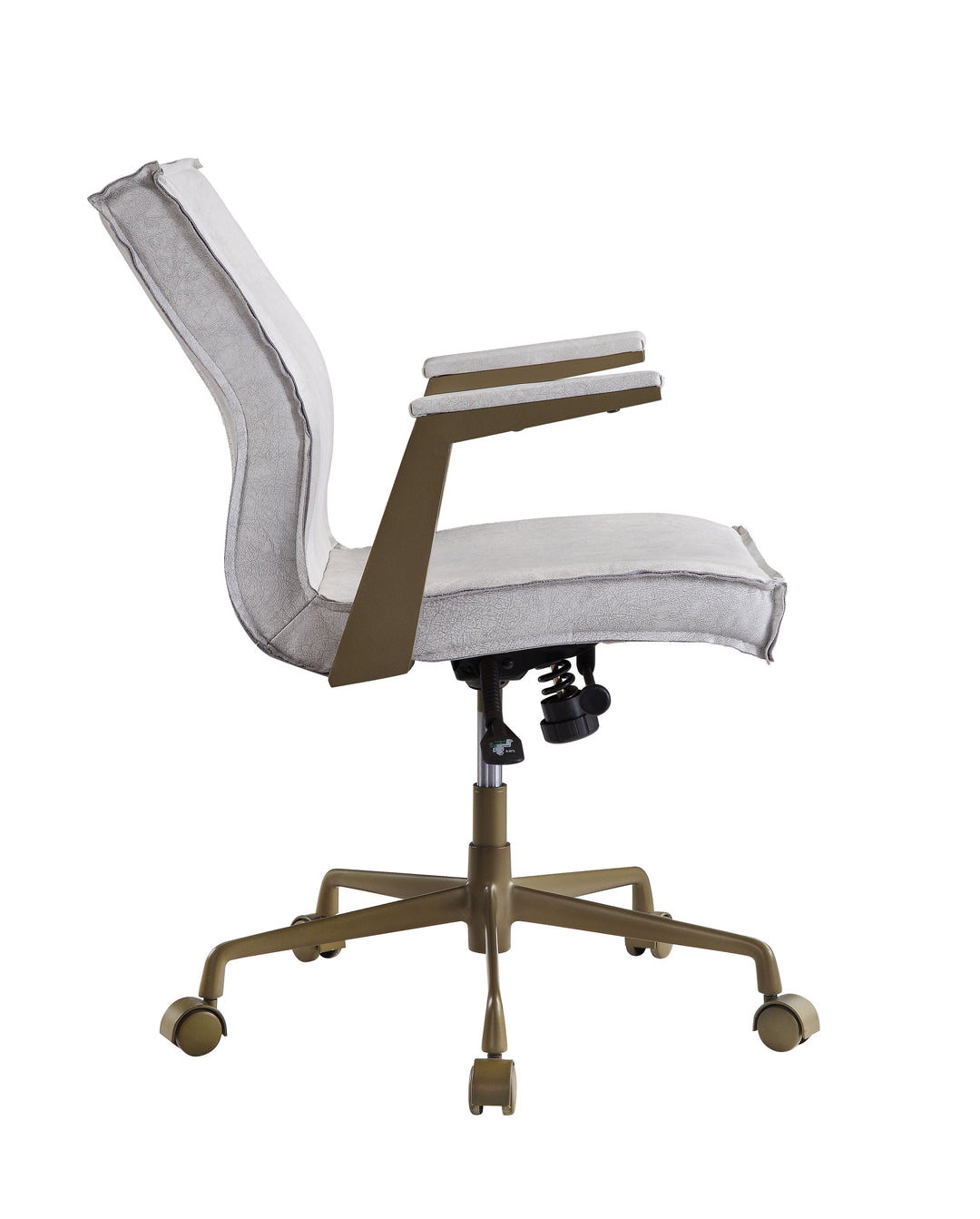Attica - Office Chair - Vintage White Top Grain Leather