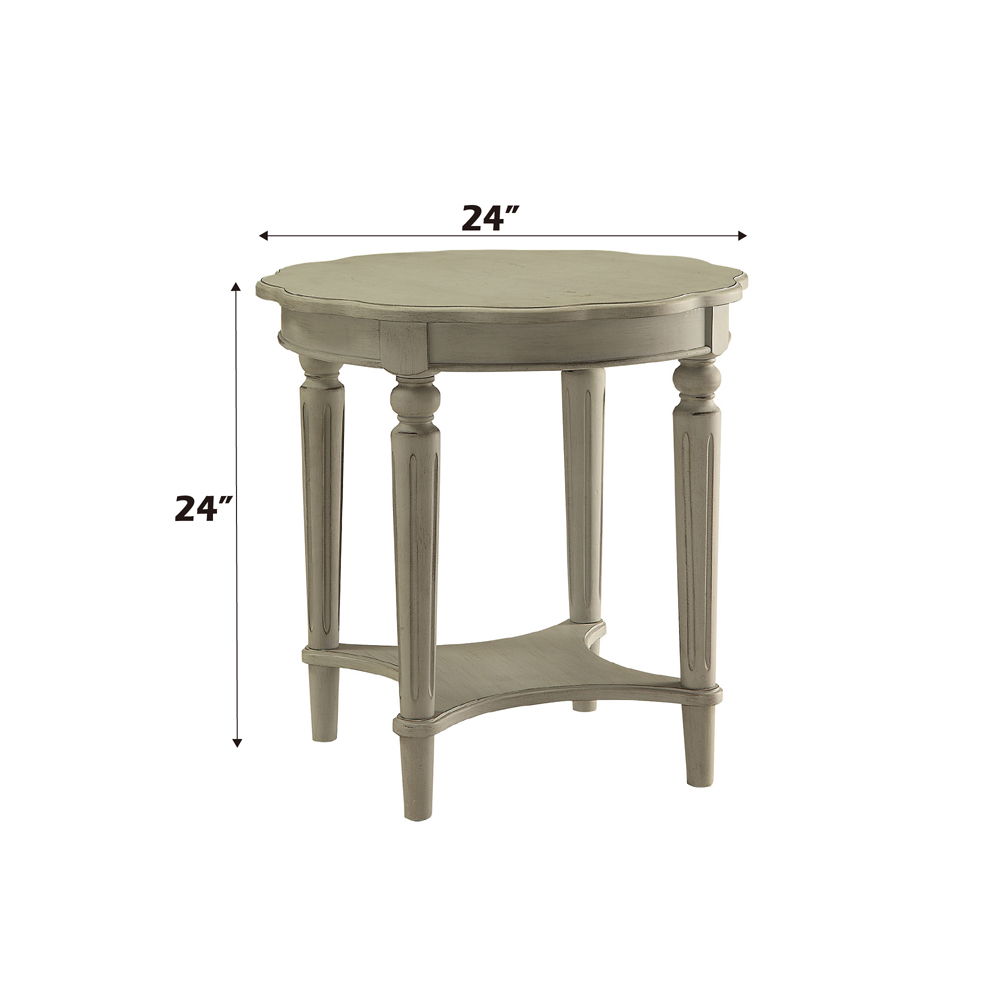 Fordon - End Table - Antique Slate