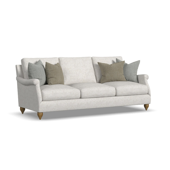 Flexsteel 7171-31 Veda  86" Sofa  White
