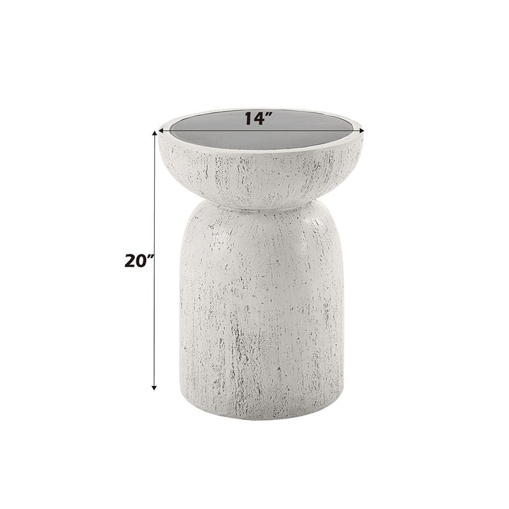 Dylana - Accent Table - Natural Gray