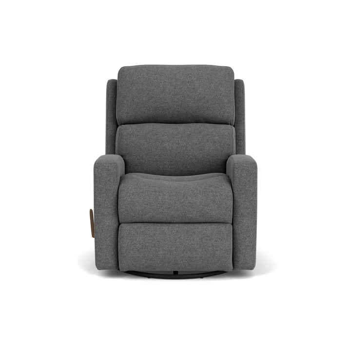 Catalina Swivel Gliding Recliner Dark Gray