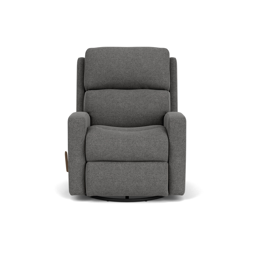 Catalina Swivel Gliding Recliner Dark Gray