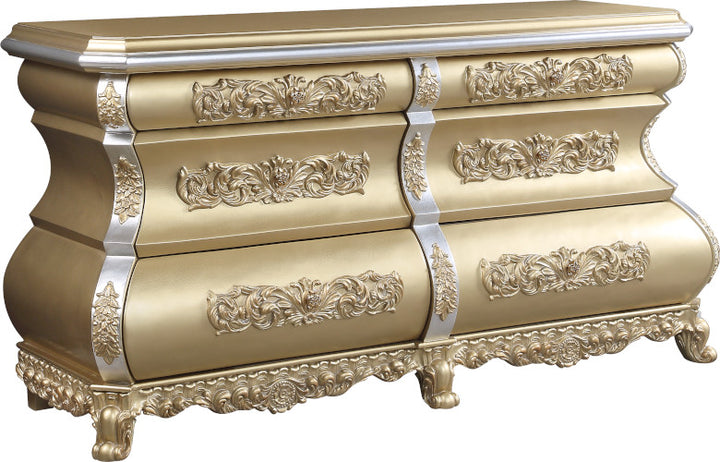 Seville Dresser - Gold